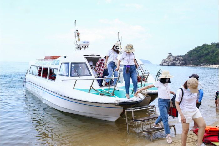 Phương tiện đi Bãi Hương Cù Lao Chàm