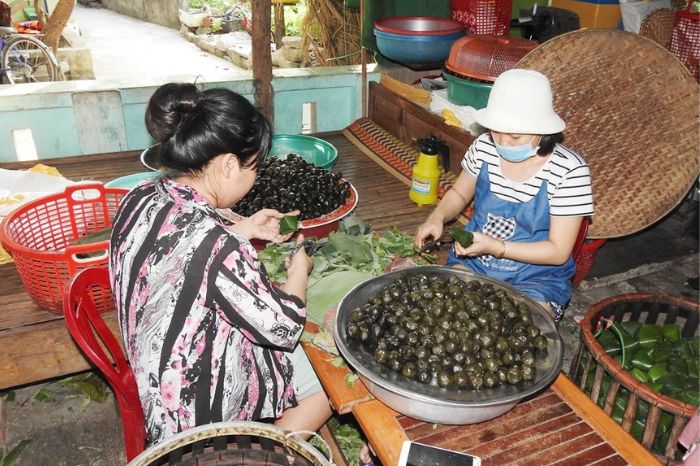 Địa chỉ Bánh ít lá gai Cù Lao Chàm