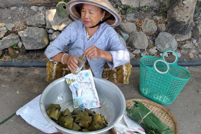 Địa chỉ Bánh ít lá gai Cù Lao Chàm