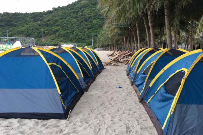 Cắm trại qua đêm ở Cù Lao Chàm