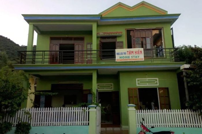 Homestay Cù Lao Chàm ở bãi Ông