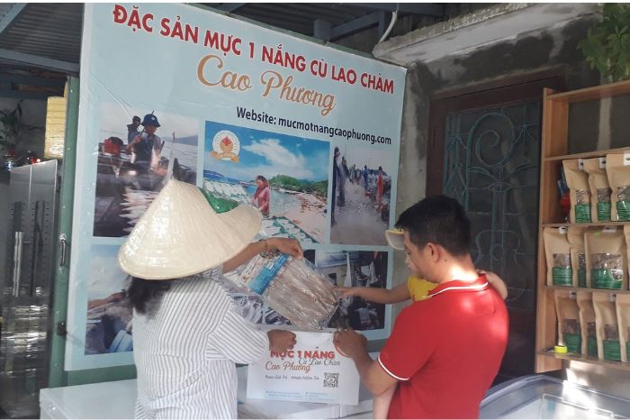 Mực một nắng Cù Lao Chàm ở đâu