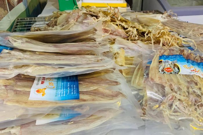 Mực một nắng Cù Lao Chàm