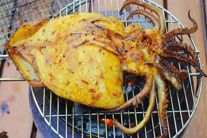 Mực một nắng Cù Lao Chàm làm gì ngon