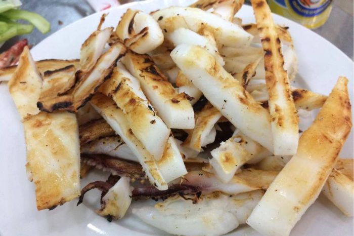 Mực một nắng Cù Lao Chàm