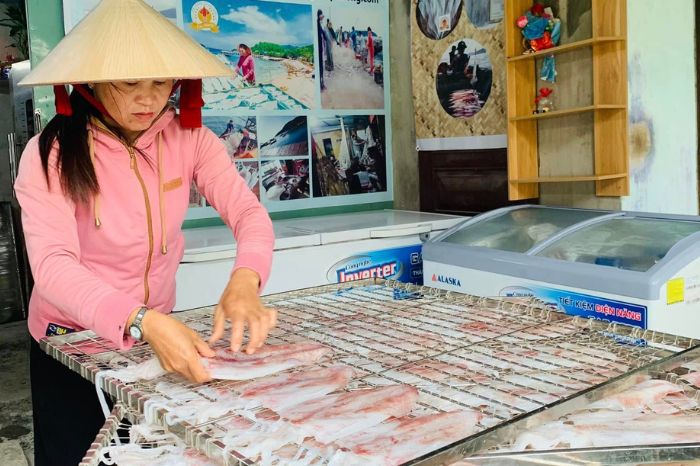 Mực một nắng Cù Lao Chàm