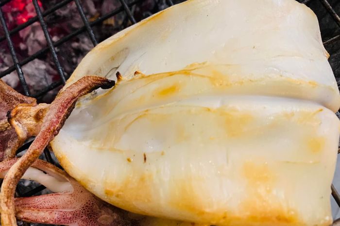 Mực một nắng Cù Lao Chàm