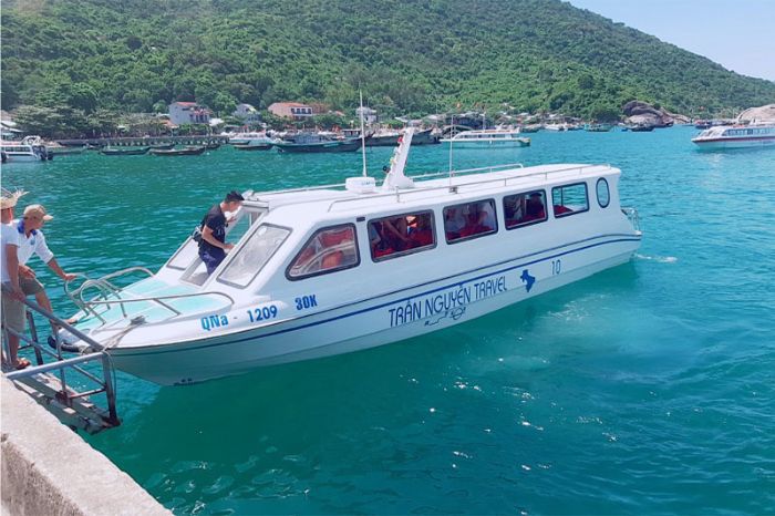 Phương tiện đi Cù Lao Chàm từ Đà Nẵng đến bến Cửa Đại