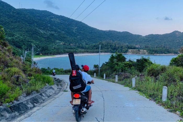 Phương tiện đi Sân bay trực thăng Cù Lao Chàm